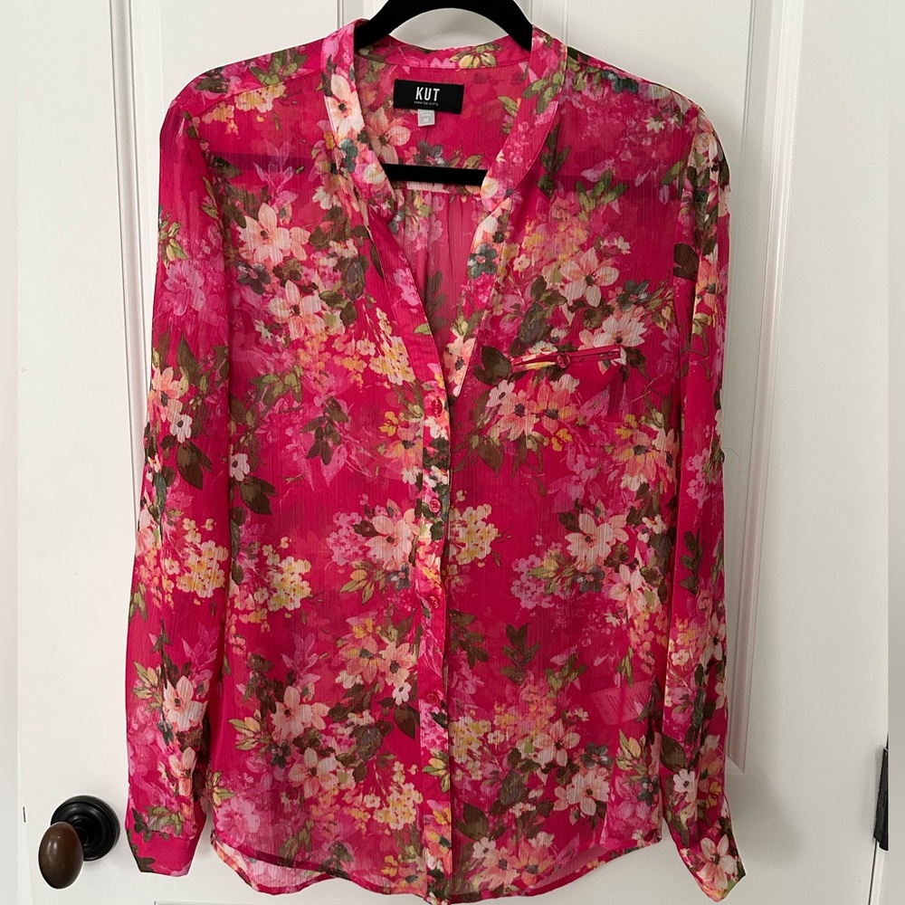 KUT Jasmine Chiffon Blouse